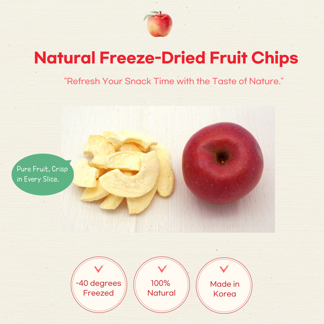 Apple Freeze-Dried Fruits