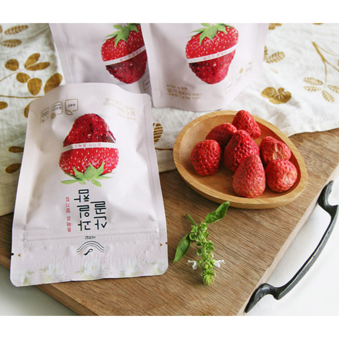 Strawberry Freeze-Dried Fruits
