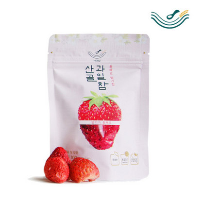 Strawberry Freeze-Dried Fruits