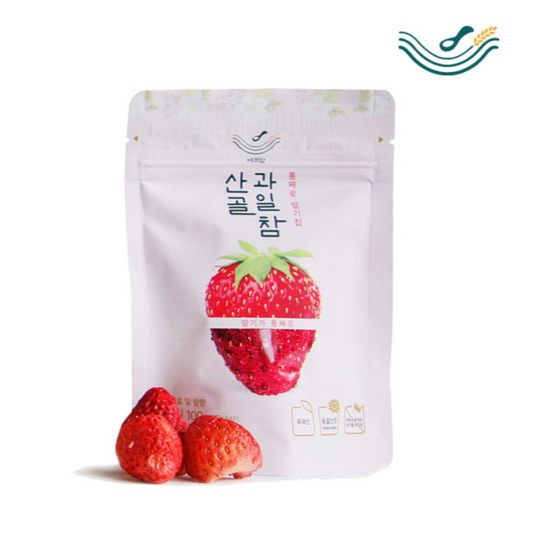 Strawberry Freeze-Dried Fruits