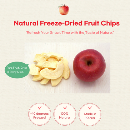 Apple Freeze-Dried Fruits