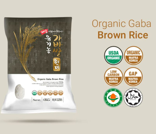 Organic GABA Brown Rice 4kg